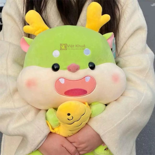 gấu bông rồng xanh